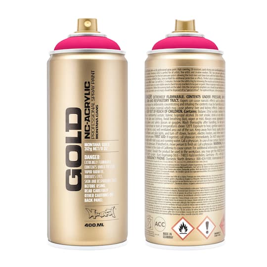 Montana; Montana™ Gold Acrylic Professional Spray Paint; Category:Artist Spray Paint; Image:1
